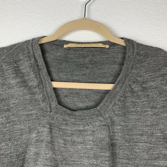 Carol Christian Poell Men's EU 54 US L 44 Virgin Wool Square Neck Sweater - Picture 4 of 8